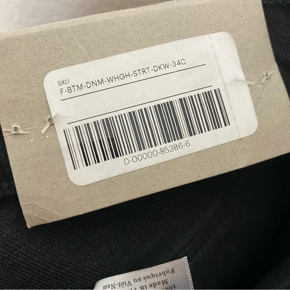 Everlane The Way High Jean Black Cropped - Picture 6 of 7